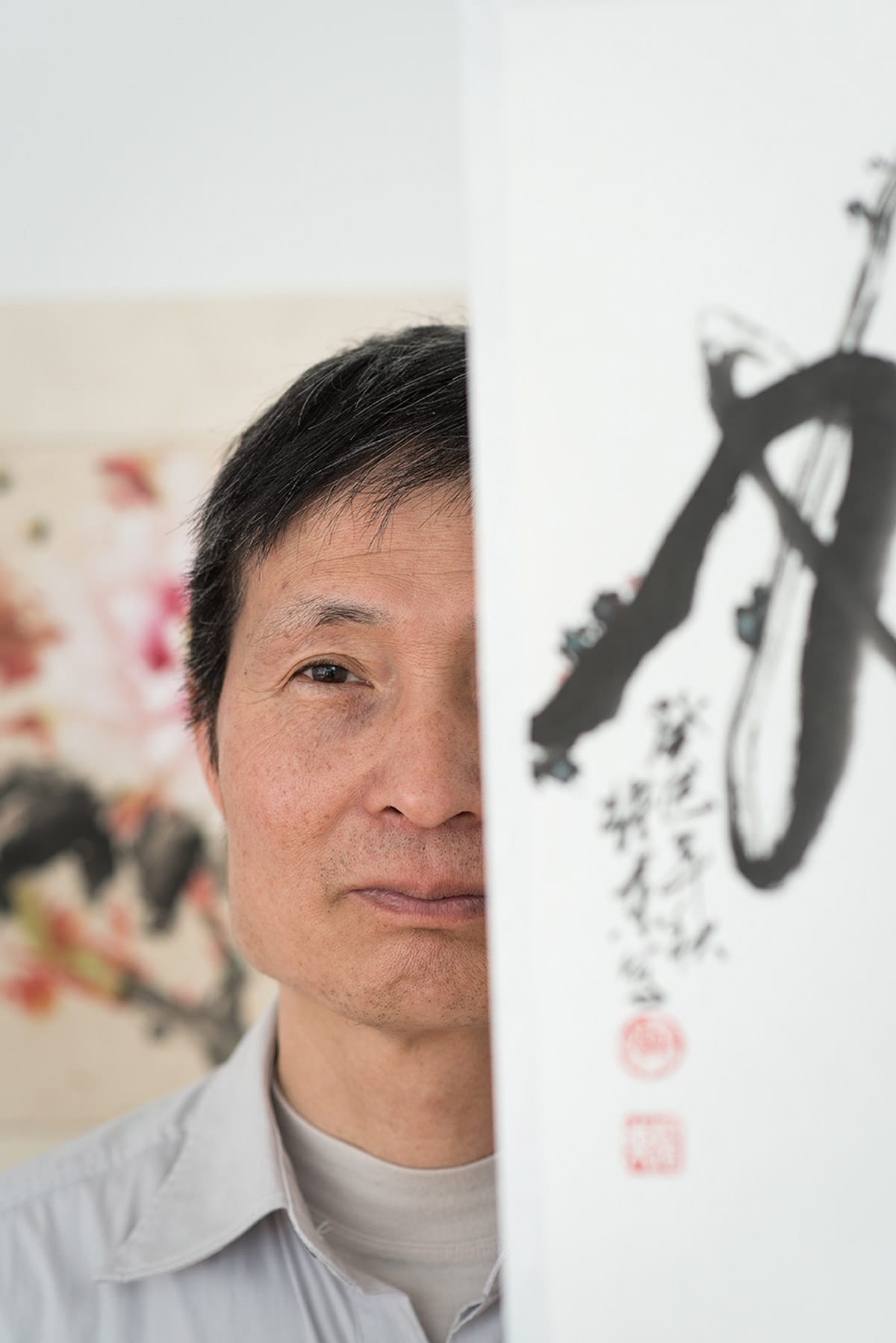 personal branding photo of a Chinese artist