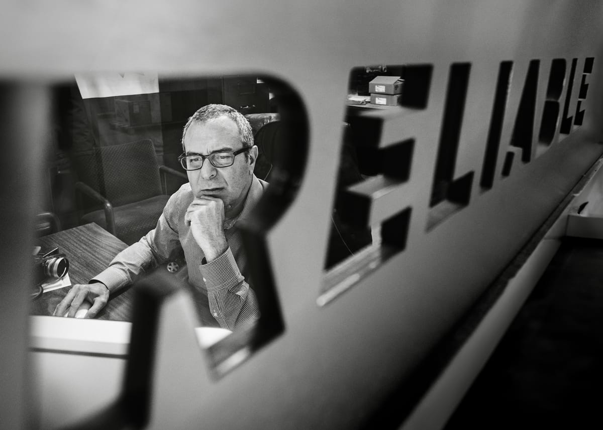 Corporate and professional portrait of a man