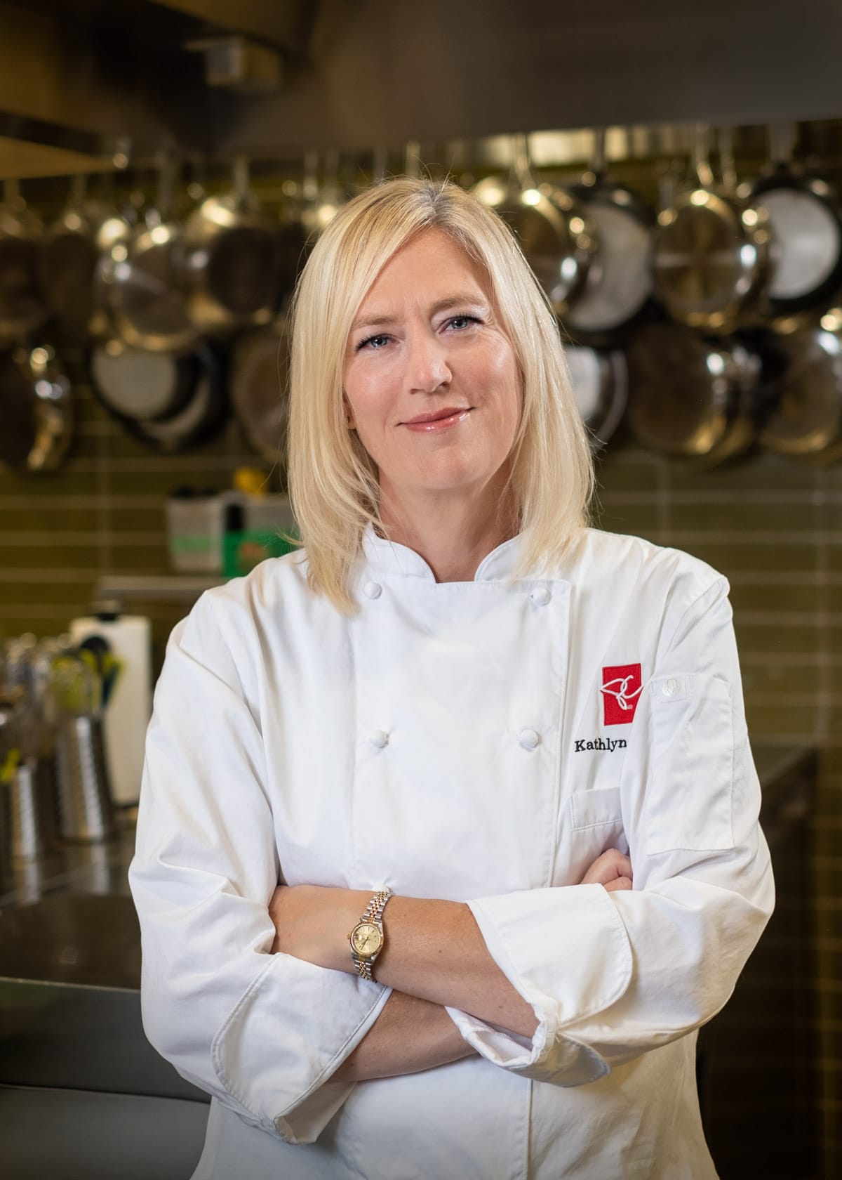 Corporate and professional headshot of head chef